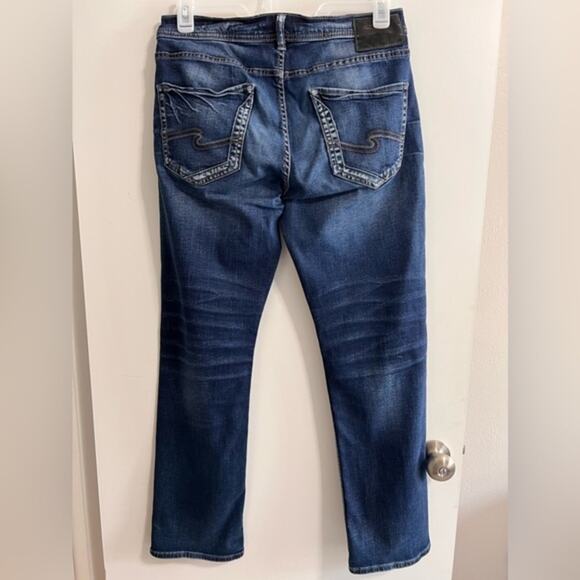 Silver Jeans Co Greyson‎ Straight Leg Men's Jeans 30W x 32L - Picture 6 of 10